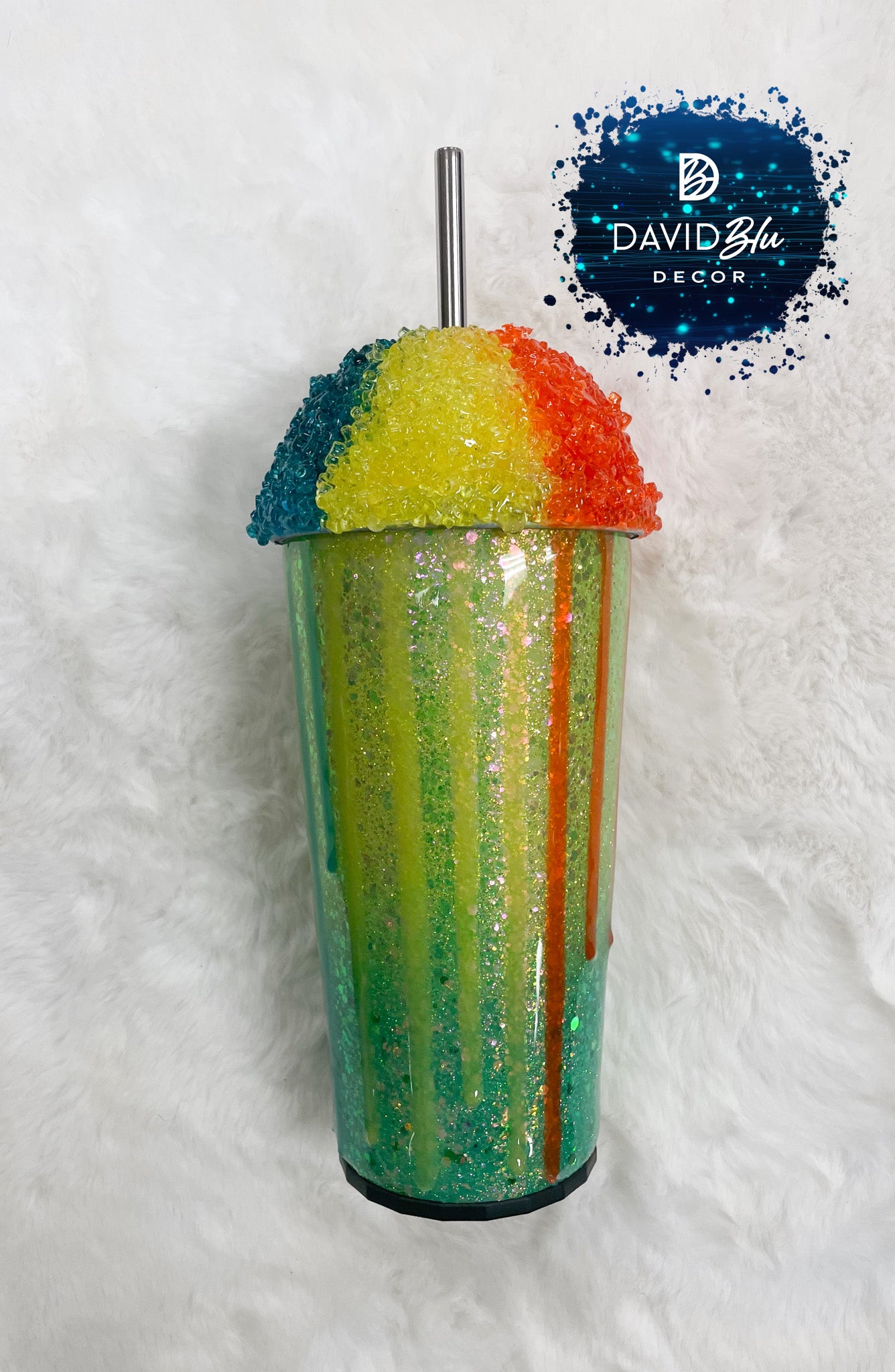 SNOW CONE GREEN TUMBLER