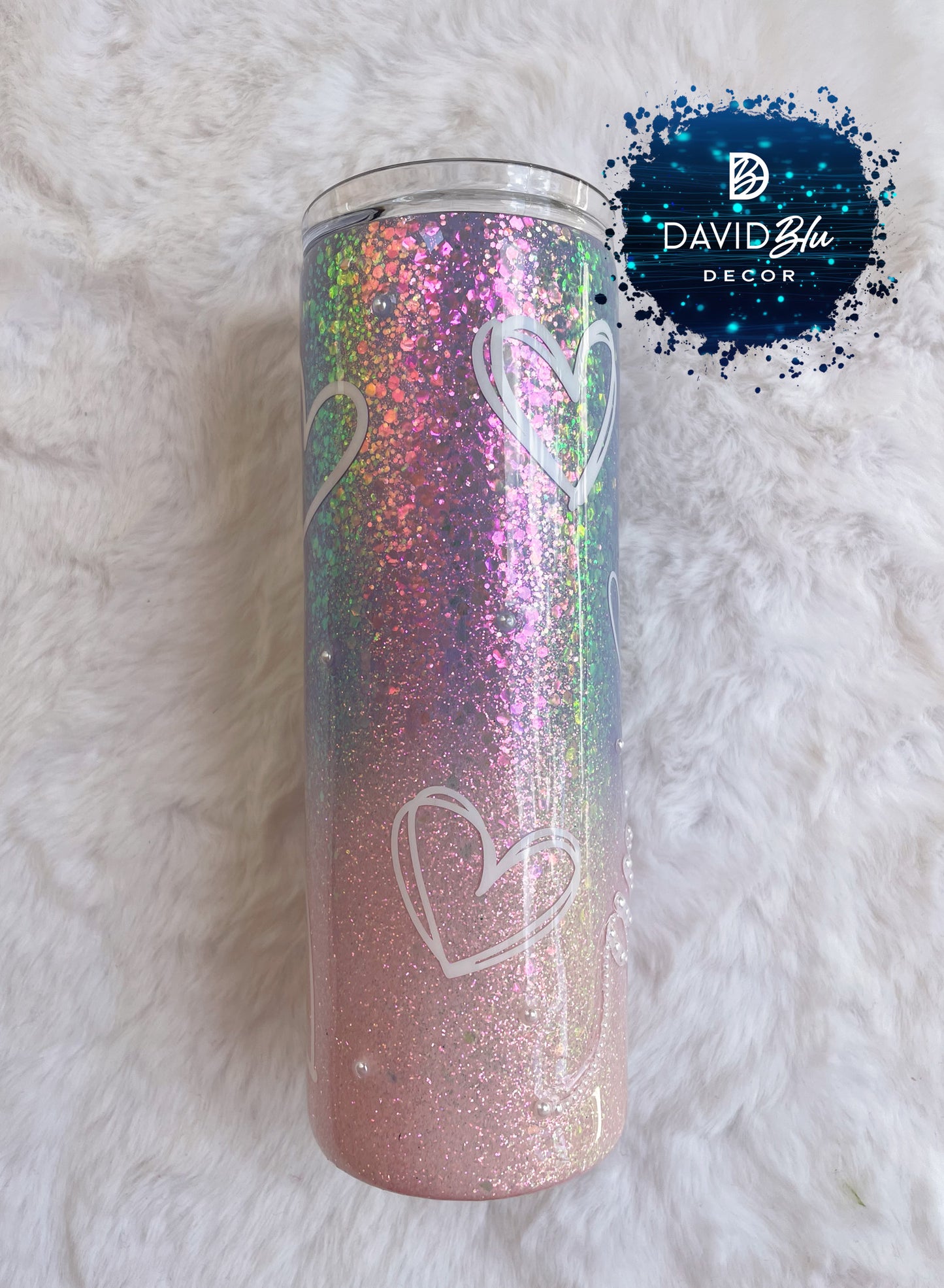 PINK & PURPLE OMBRE TUMBLER