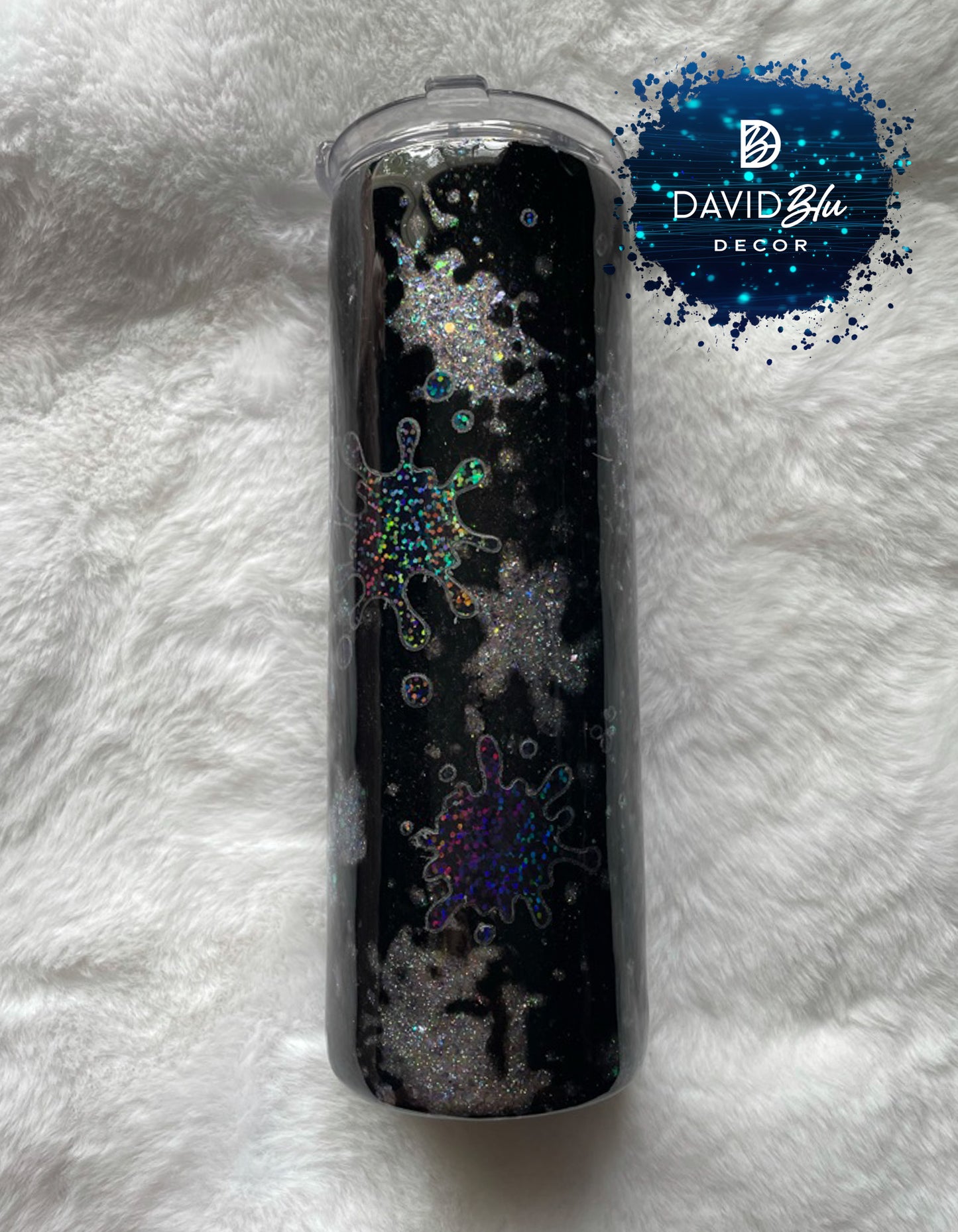 HOLOGRAPHIC SPLAT TUMBLER