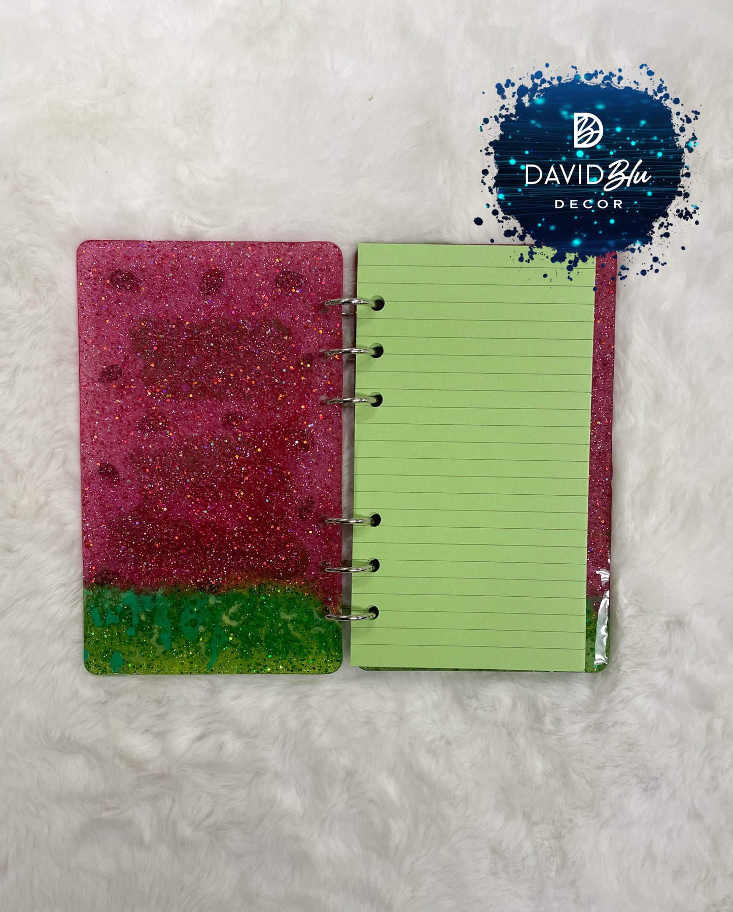 JUICY WATERMELON RESIN NOTEBOOK