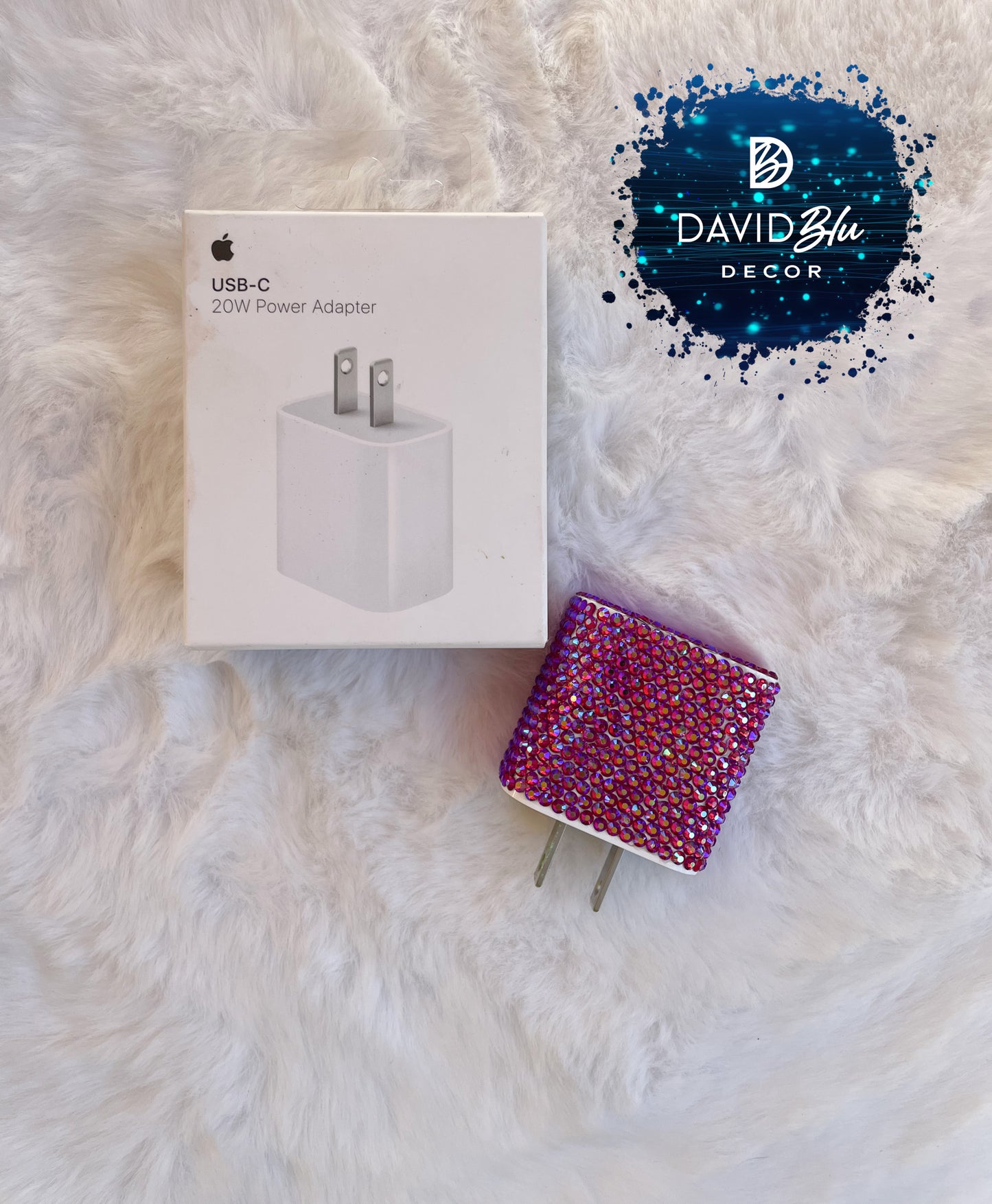 BLING APPLE CHARGER