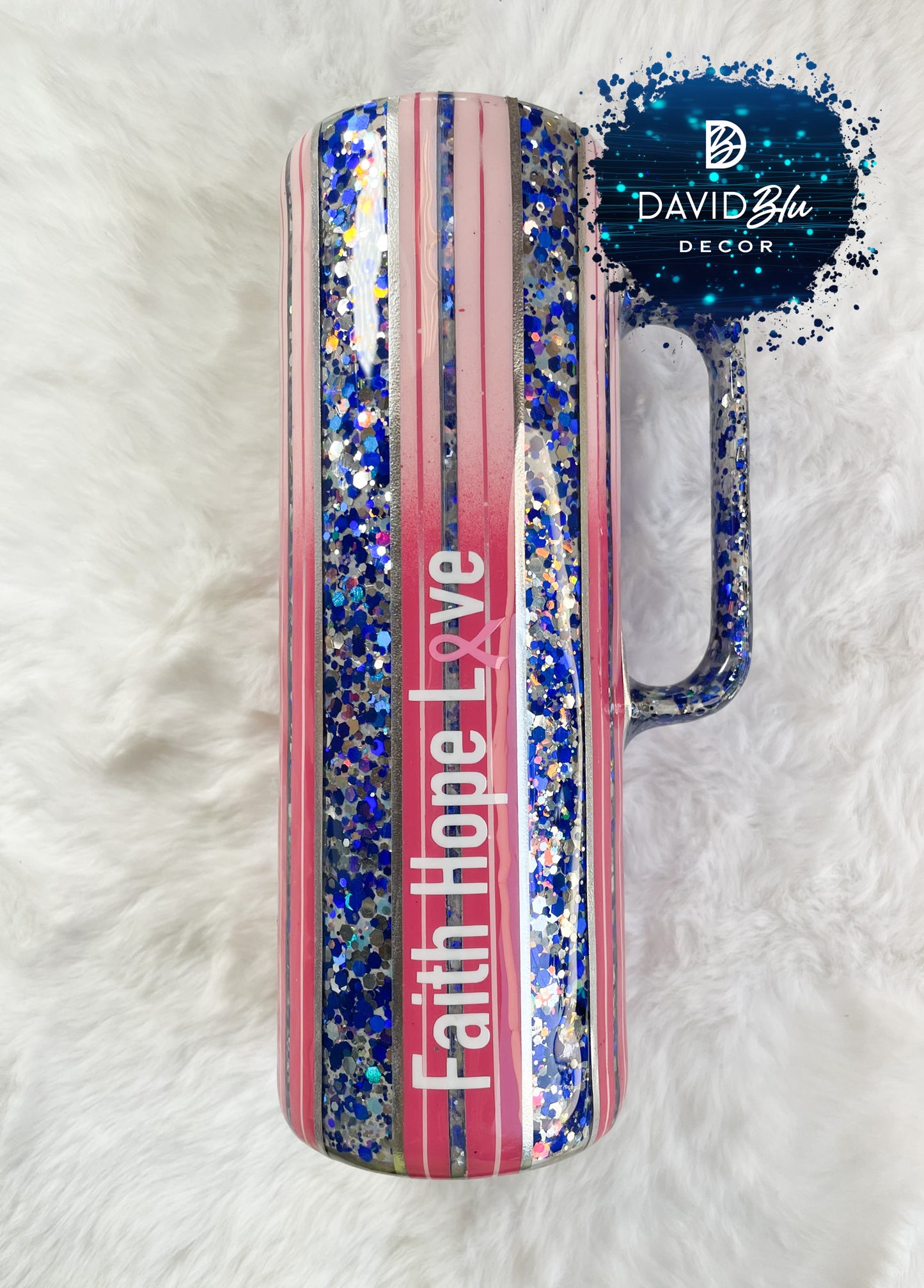 FAITH HOPE LOVE TUMBLER