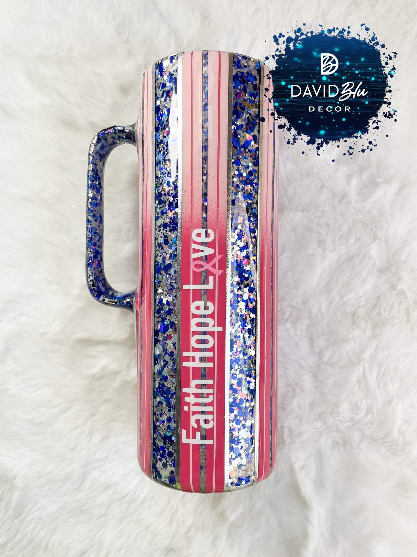 FAITH HOPE LOVE TUMBLER