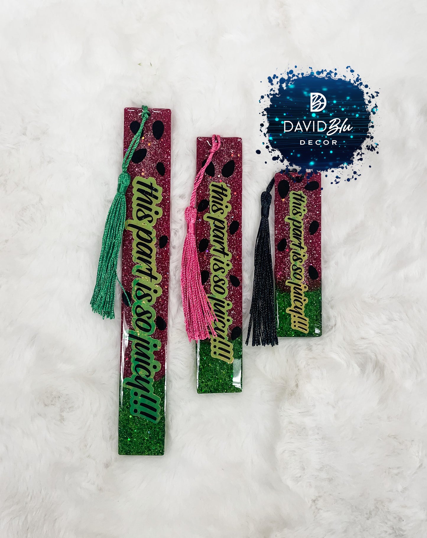 JUICY WATERMELON BOOKMARK