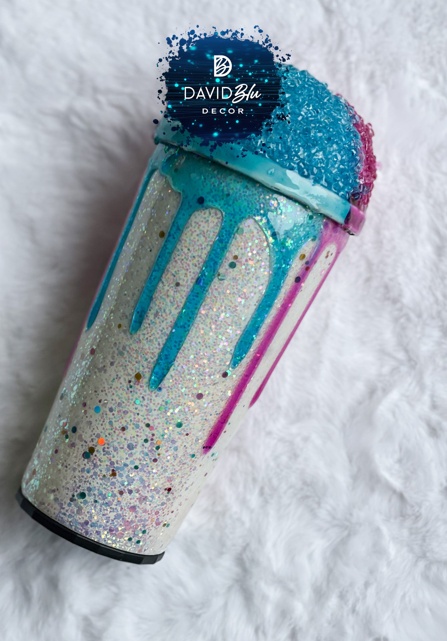 SNOW CONE WHITE TUMBLER