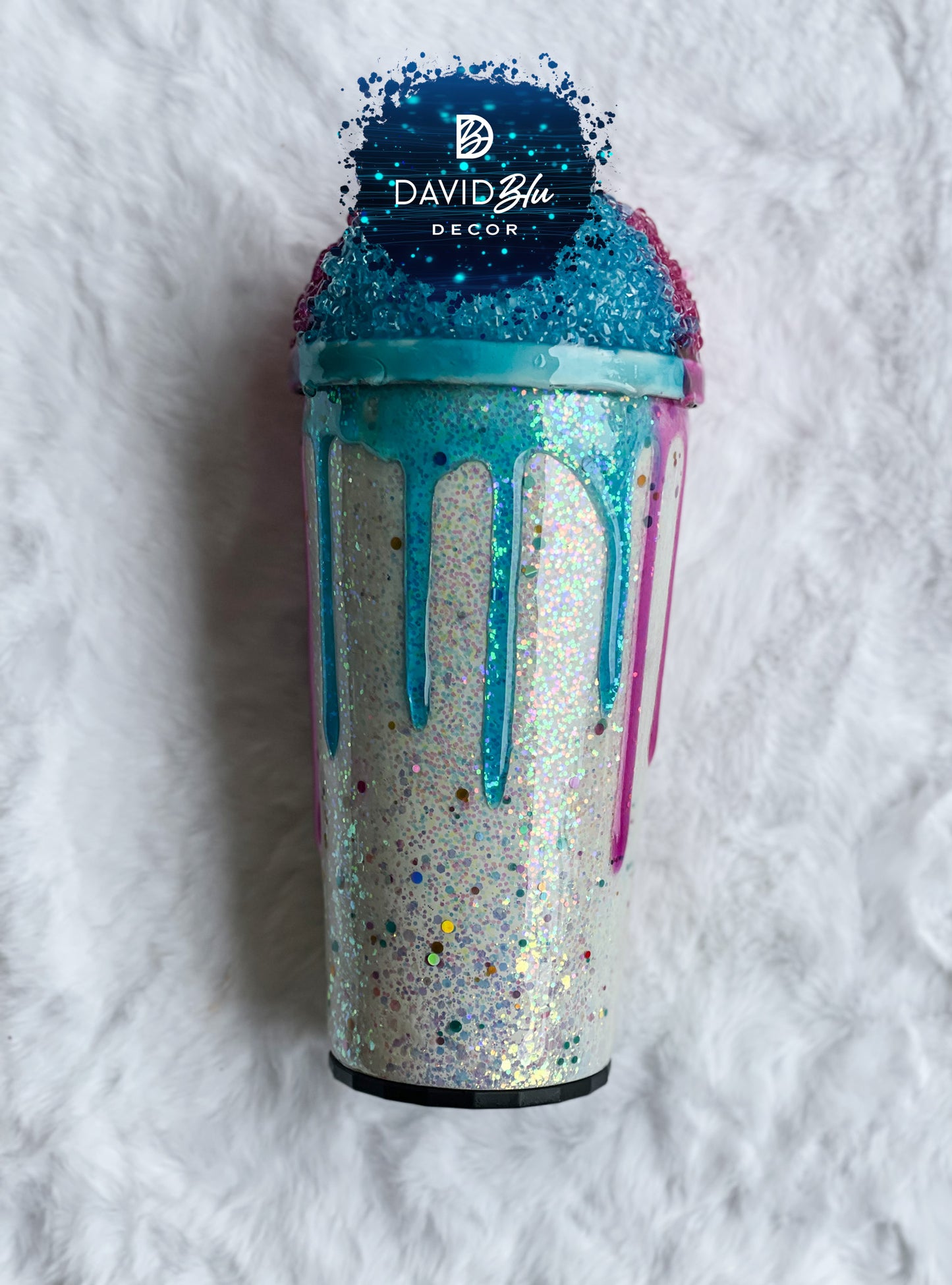 SNOW CONE WHITE TUMBLER